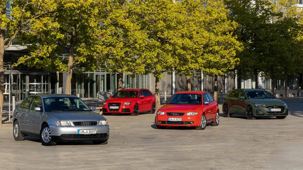Audi A3 compie 30 anni Audi A3 compie 30 anni